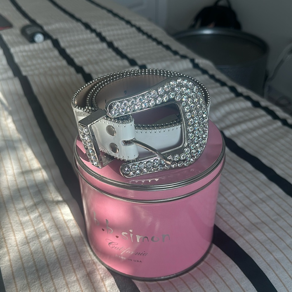 B.B simon belt worn  few times
